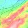 York topographic map, elevation, terrain