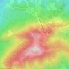 Alpspitz topographic map, elevation, terrain