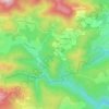 Charon topographic map, elevation, terrain