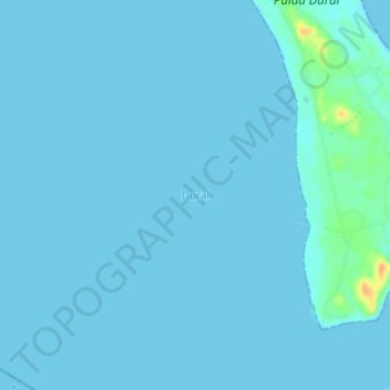 Durai topographic map, elevation, terrain