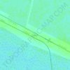 Médanos topographic map, elevation, terrain
