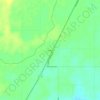 Pingree topographic map, elevation, terrain