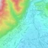Crevenna topographic map, elevation, terrain