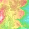 Graskop topographic map, elevation, terrain