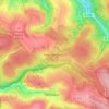 Neuhermsdorf topographic map, elevation, terrain