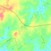 Amissville topographic map, elevation, terrain