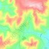 Brejinho das Ametistas topographic map, elevation, terrain