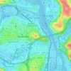 Rontegi topographic map, elevation, terrain