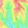 Las Toscas topographic map, elevation, terrain