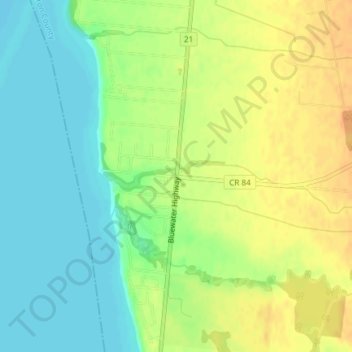 St. Joseph topographic map, elevation, terrain
