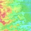 Mergners topographic map, elevation, terrain