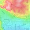 Sugarloaf topographic map, elevation, terrain