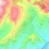 La Envía topographic map, elevation, terrain