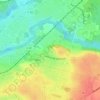 Nahuques topographic map, elevation, terrain