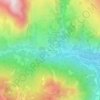 Villaro topographic map, elevation, terrain
