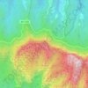 Coll del Lloro topographic map, elevation, terrain