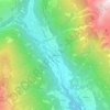 Celledizzo topographic map, elevation, terrain