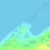 Cape Felix topographic map, elevation, terrain