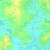 La Gautrais topographic map, elevation, terrain