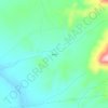 Areal topographic map, elevation, terrain