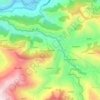 pipalkoti topographic map, elevation, terrain