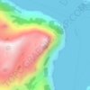 Hornelen topographic map, elevation, terrain