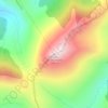 Cuetu de la Concilla topographic map, elevation, terrain