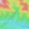 el Bullidor de la Llet topographic map, elevation, terrain