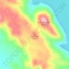 Funk Hill topographic map, elevation, terrain