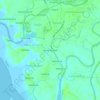 Bonto Manaik topographic map, elevation, terrain