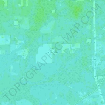 Black Point topographic map, elevation, terrain