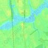 Moultrie topographic map, elevation, terrain