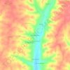 Vale de Bordalo topographic map, elevation, terrain