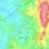 Le Plessis topographic map, elevation, terrain