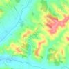 La Nauze topographic map, elevation, terrain