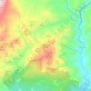 Cortijo de las Baratas topographic map, elevation, terrain