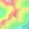 Mount Juno topographic map, elevation, terrain