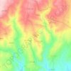 Valongo de Cima topographic map, elevation, terrain
