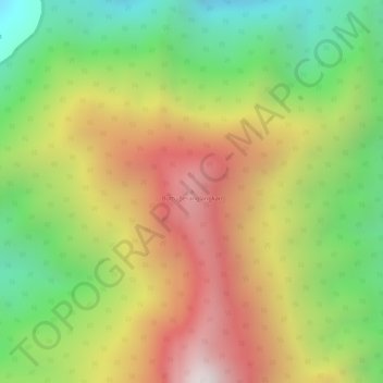 Buttu Seranglangkan topographic map, elevation, terrain