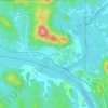 Gamboa topographic map, elevation, terrain