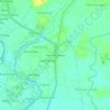 Polombangkeng topographic map, elevation, terrain