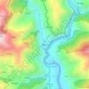 Dharāsu topographic map, elevation, terrain