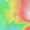 Sores topographic map, elevation, terrain