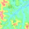 Campo Alegre topographic map, elevation, terrain