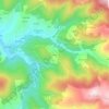 Lanteiro topographic map, elevation, terrain