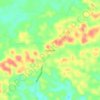 Guayacan topographic map, elevation, terrain