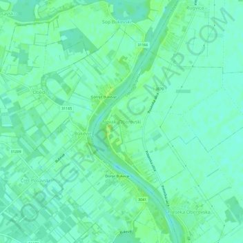 Novaki Oborovski topographic map, elevation, terrain