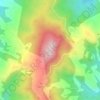 Monte Murlo topographic map, elevation, terrain