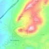 La Hoya topographic map, elevation, terrain