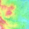 Les Barraques topographic map, elevation, terrain